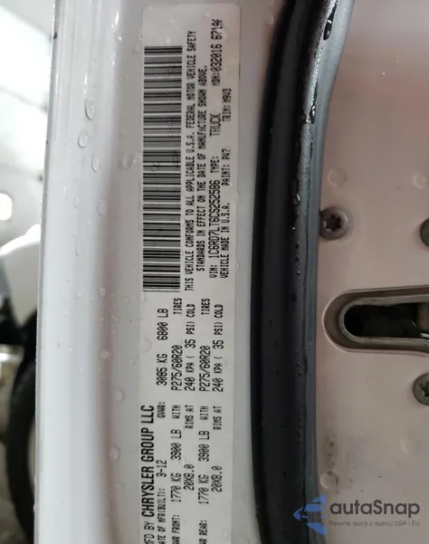 2012 Dodge Ram 1500 Slt from USA, damaged, VIN 1C6RD7LT6CS252586